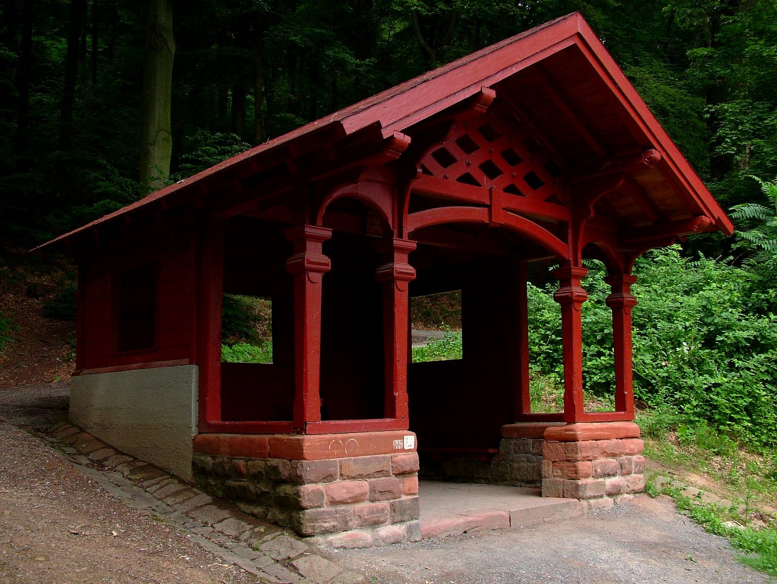 Heidelberg: Odenwälder Hütte, Schutzhütte am Philosophenweg