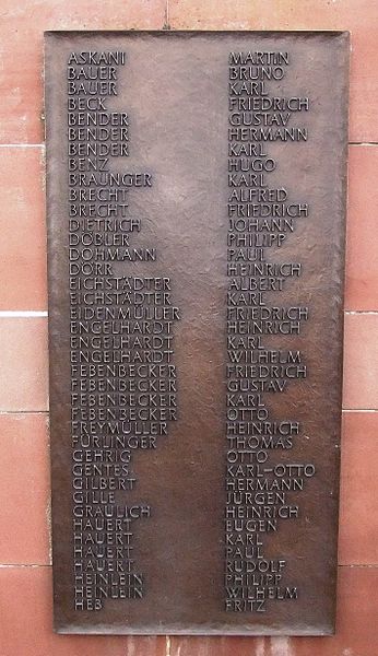 Datei:Gefallenendenkmal WK2 Hoffenheim 5.JPG