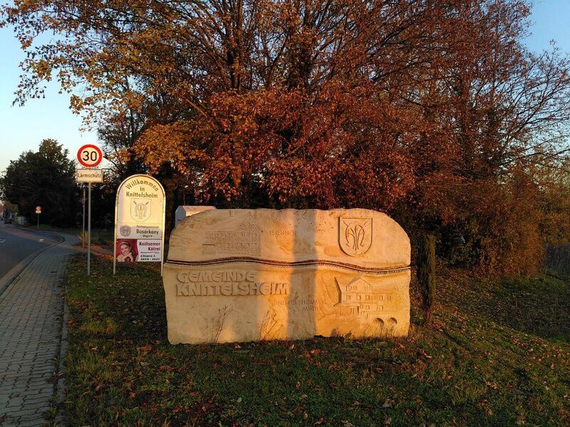 Datei:Ortseingang Knittelsheim.jpg