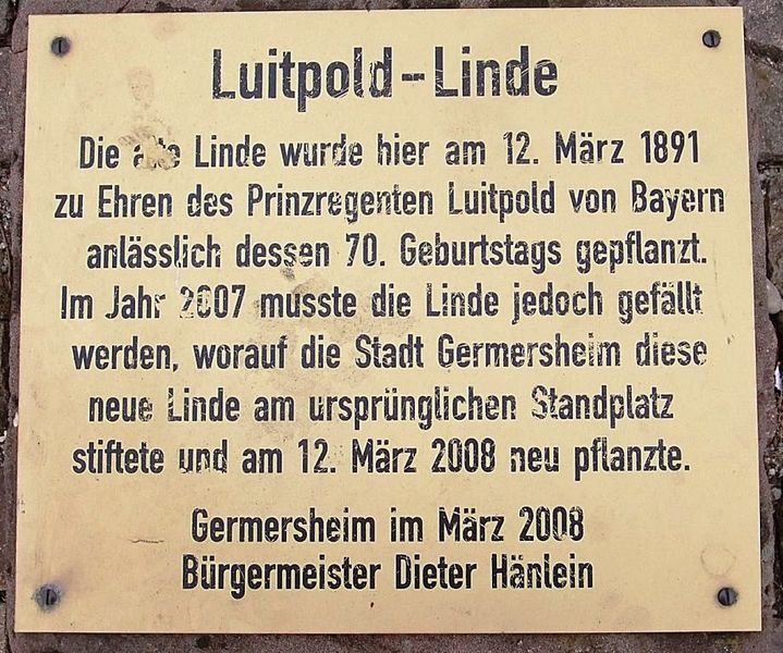 Datei:Luitpold-Linde Infotafel.JPG