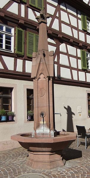 Datei:Mosbach Brunnen Badgasse.jpg