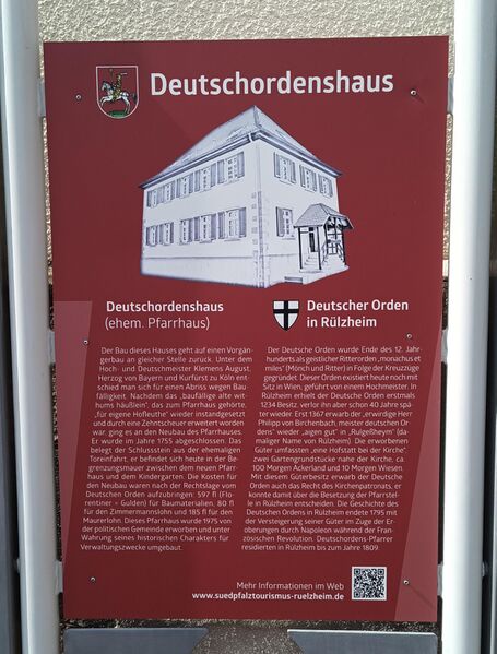 Datei:Infotafel Deutschordenshaus Rülzheim.jpeg
