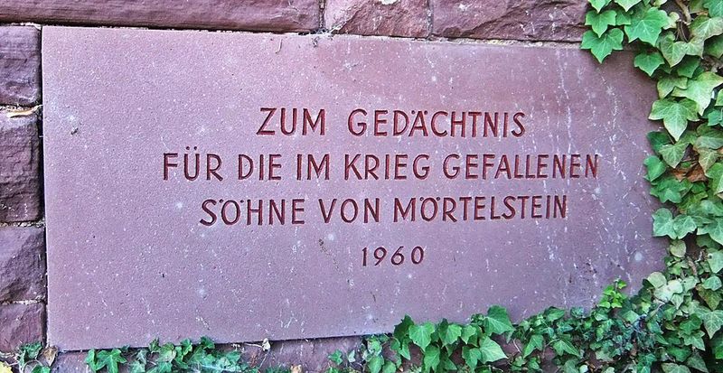 Datei:Gefallenendenkmal Mörtelstein 5.JPG