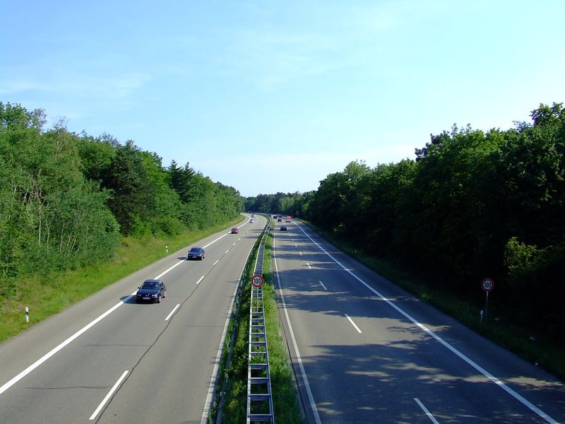 Datei:B36 bei Rheinau Richtung Schwetzingen.jpg