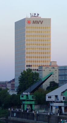 MVV Hochhaus in Mannheim