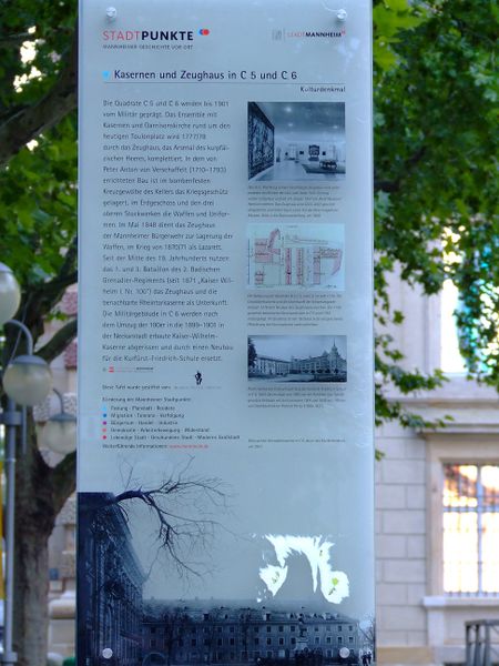 Datei:Mannheim StadtPunkte C5C6 Kasernen und Zeughaus 1.jpg