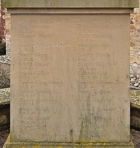 Datei:Kriegerdenkmal Eschelbach 5.JPG